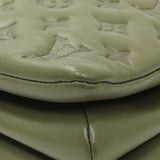 Louis Vuitton Green Monogram Embossed Lambskin Coussin MM Handbags Louis Vuitton