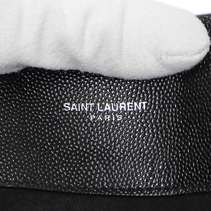 Saint Laurent Black Studded Calfskin Nano Sac De Jour