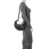 Chloe Shiny Grained Calfskin Small Bracelet Hobo Bag Handbags Chloe
