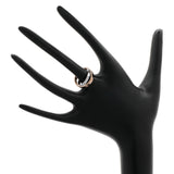 Cartier 18K Pink Gold White Gold 6 Diamond Love Ring Designer Jewellery Cartier