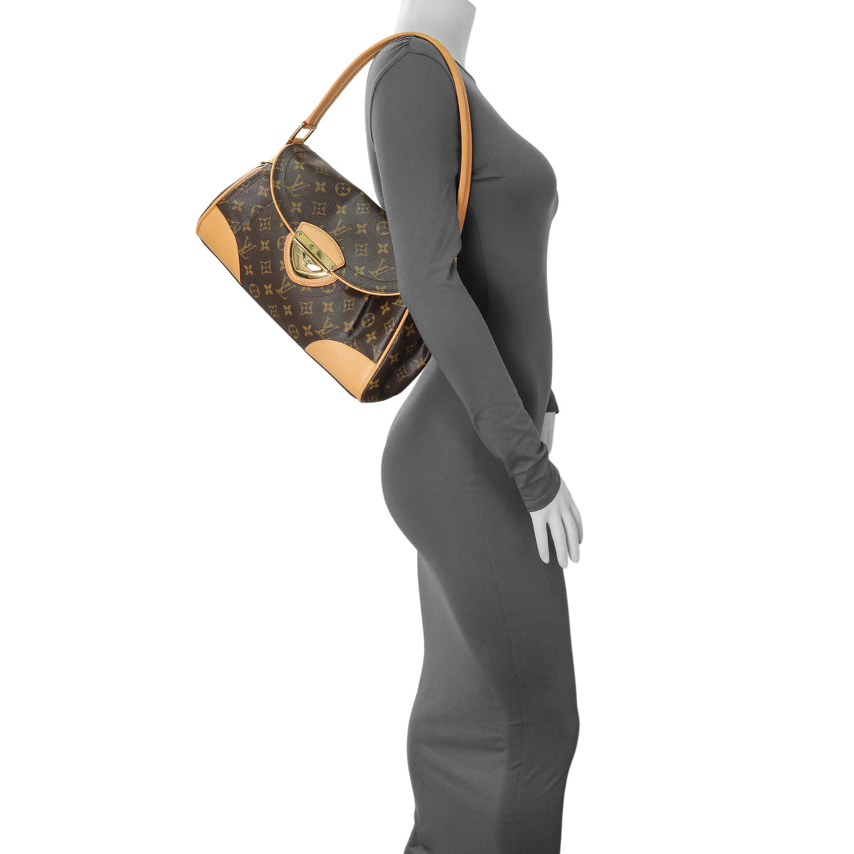 Louis Vuitton Monogram Beverly MM Handbags Louis Vuitton
