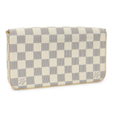 Louis Vuitton Damier Azur Pochette Felicie Chain Wallet Handbags Louis Vuitton