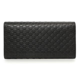 Gucci Black Microguccissima Bow Continental Wallet