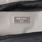 Prada Argilla Smooth Calfskin Leather Double Handle Satchel Bag Handbags Prada
