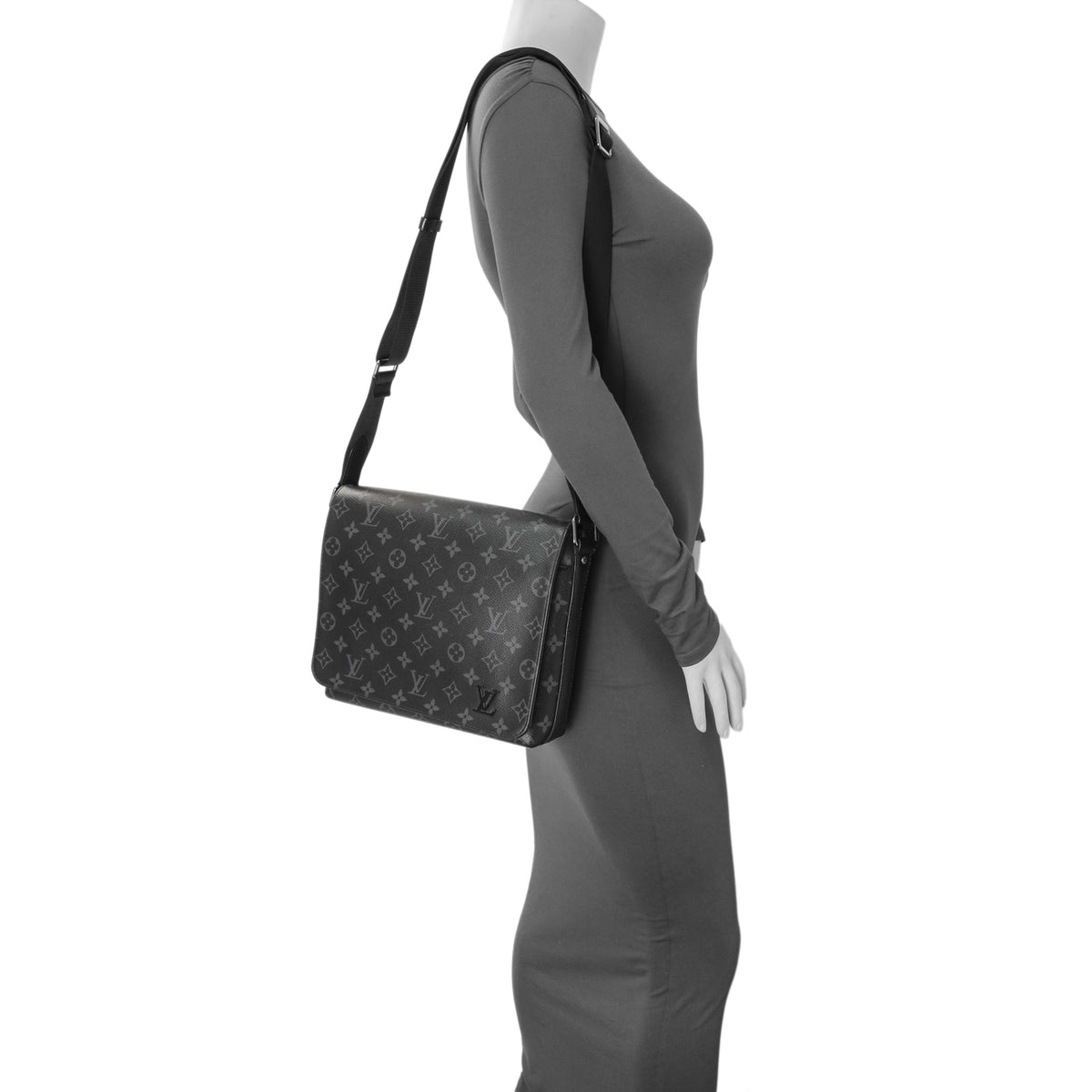 Louis Vuitton Monogram Eclipse District PM Bag Handbags Louis Vuitton