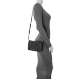 Miu Miu Black Nappa Matelasse Crossbody Handbags Miu Miu