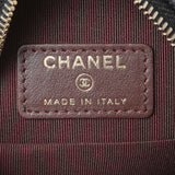 Chanel Black Quilted Caviar Round Clutch With Chain Handbags Chanel