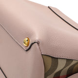 Burberry Pale Orchid Derby Calfskin House Check Medium Camberley Handbags Burberry