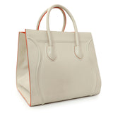 Celine Ivory Supple Calfskin Large Phantom Luggage Handbags Celine