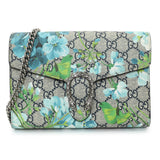 Gucci GG Supreme Monogram Blooms Mini Dionysus Chain Wallet Handbags Gucci