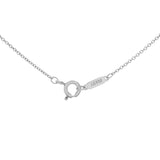 Tiffany & Co. Sterling Silver 18K Rose Gold Double Open Heart Pendant Necklace Designer Jewellery Tiffany and Co