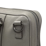 Burberry Grey Grainy Calfskin Newburg Briefcase Handbags Burberry