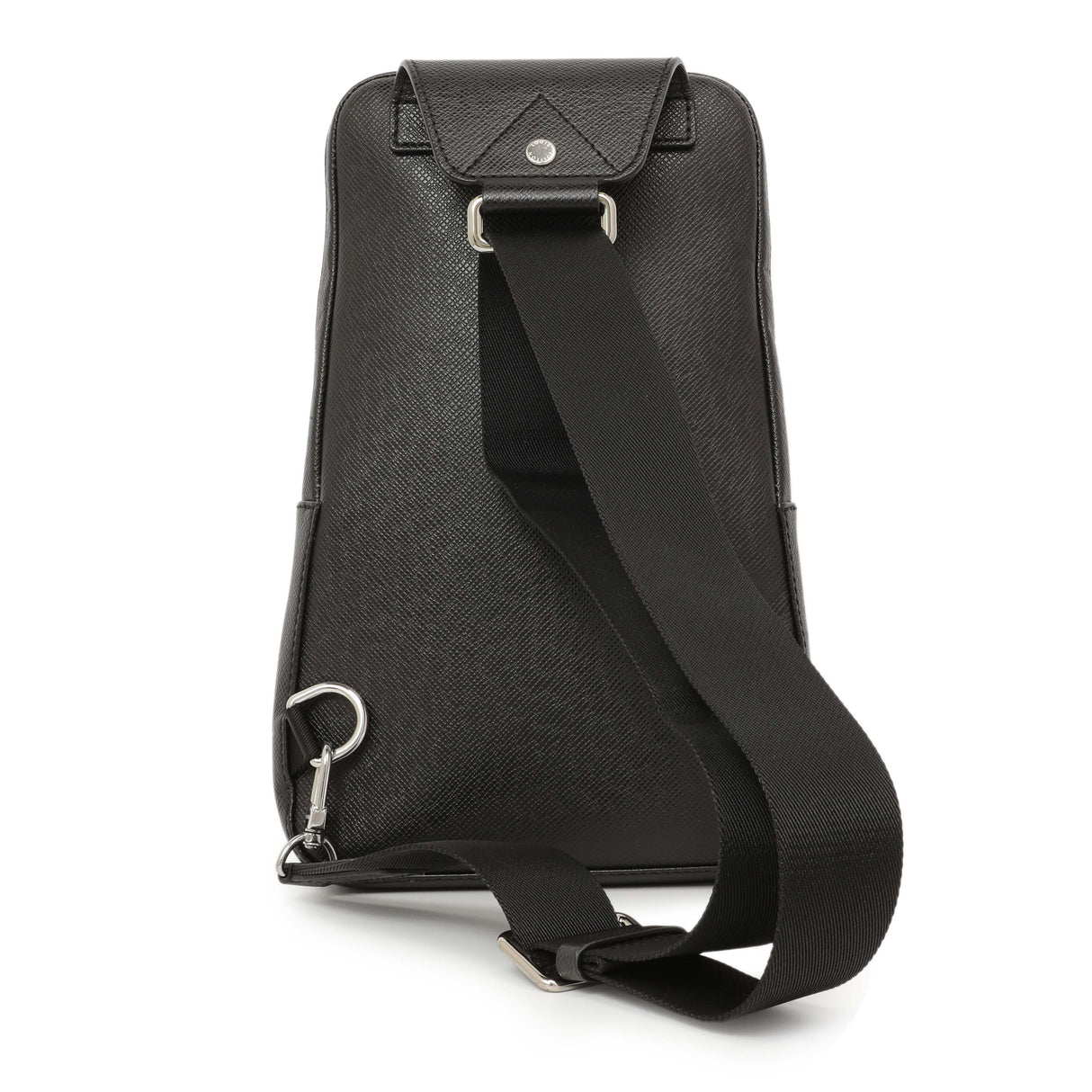 Louis Vuitton Black Taiga Avenue Sling