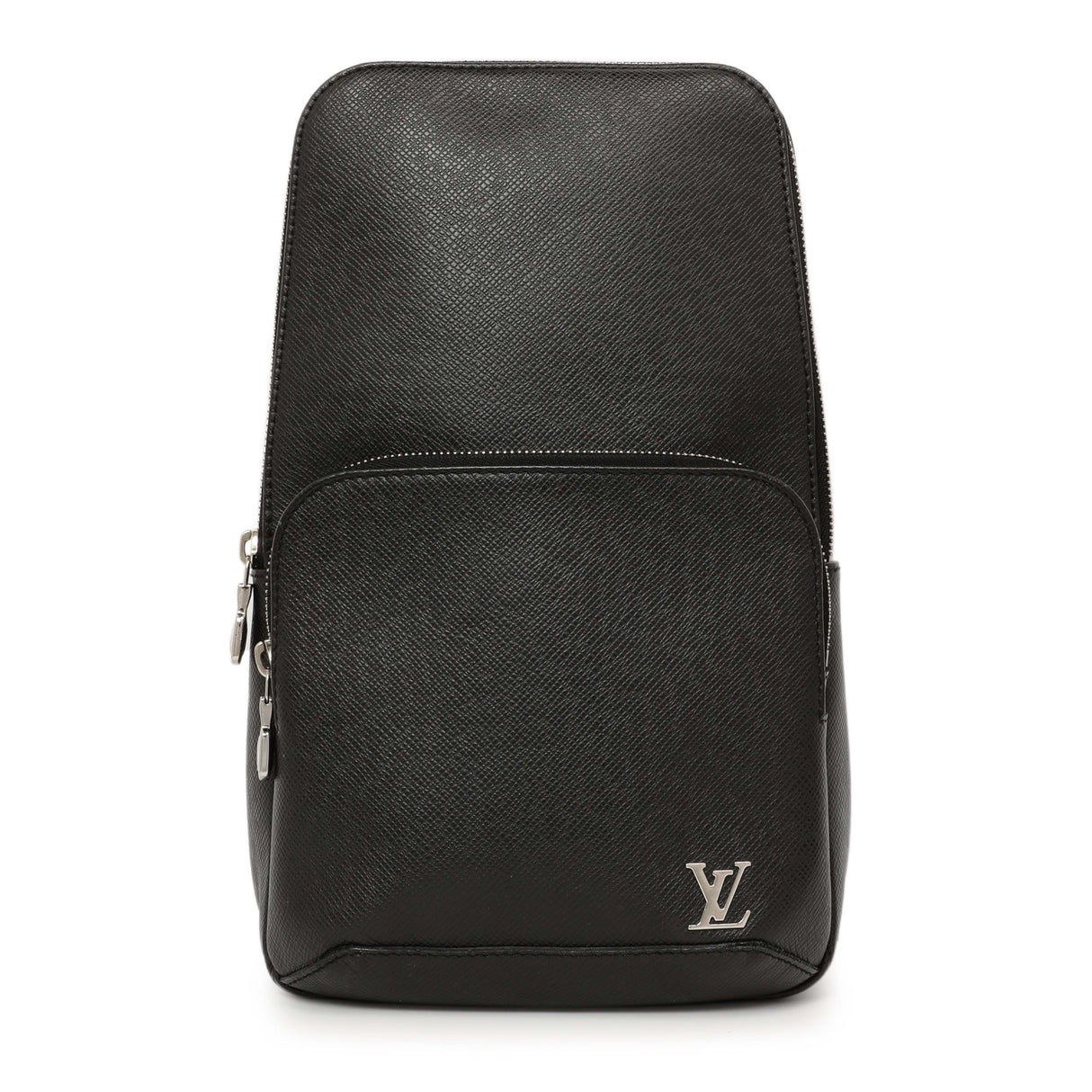 Louis Vuitton Black Taiga Avenue Sling