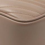 Gucci Porcelain Rose Calfskin Matelasse Small GG Marmont Chain Shoulder Bag Handbags Gucci