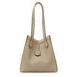 Fendi Beige Two-tone Calfskin Meidum Origami Handbags Fendi