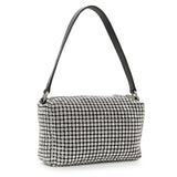 Alexander Wang Black Silver Mesh Crystal Rhinestone Mini Heiress Pouch Handbags Alexander Wang