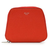 Celine Orange Calfskin Coin Wallet Accessories Celine