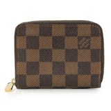 Louis Vuitton Damier Ebene Zippy Coin Wallet Accessories Louis Vuitton