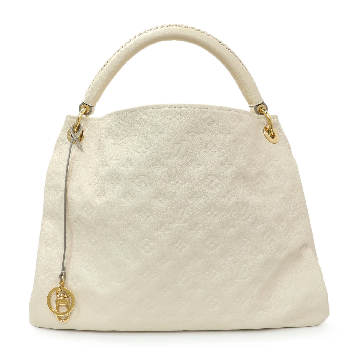 Louis Vuitton White Empreinte Artsy MM Handbags Louis Vuitton