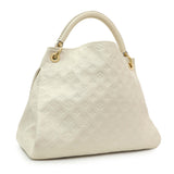 Louis Vuitton White Empreinte Artsy MM Handbags Louis Vuitton