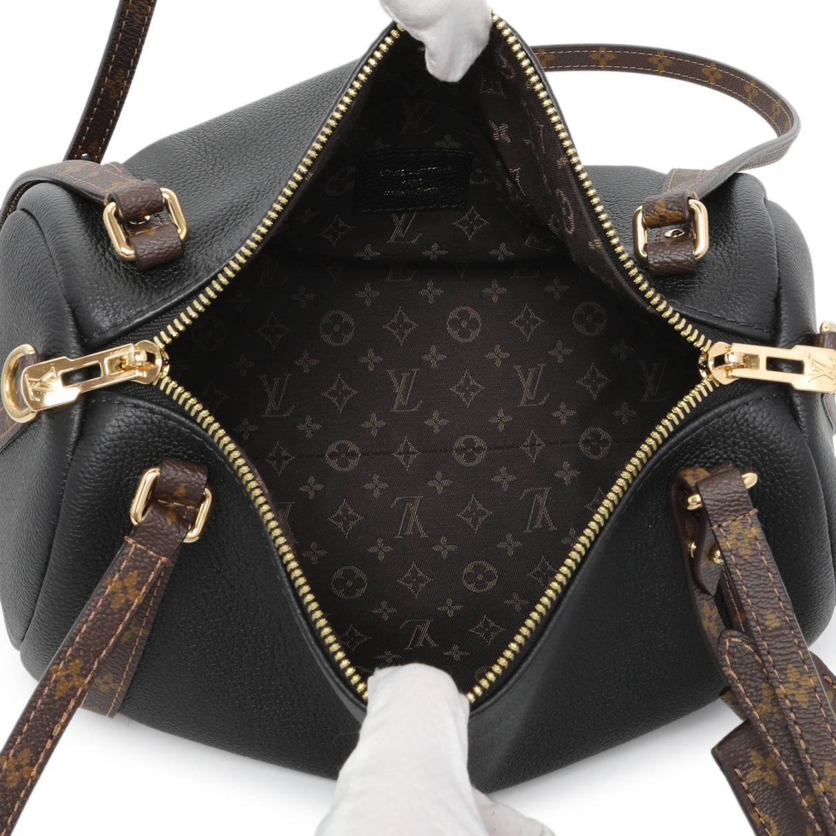Louis Vuitton Black Calfskin Monogram Express PM Handbags Louis Vuitton