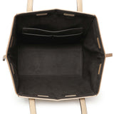 Fendi Beige Two-tone Calfskin Meidum Origami Handbags Fendi