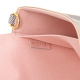 Louis Vuitton Damier Azur Pochette Felicie Chain Wallet Handbags Louis Vuitton