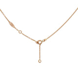 Christian Dior 18K Rose Gold Diamond Pink Opal Rose des Vents Necklace Designer Jewellery Christian Dior