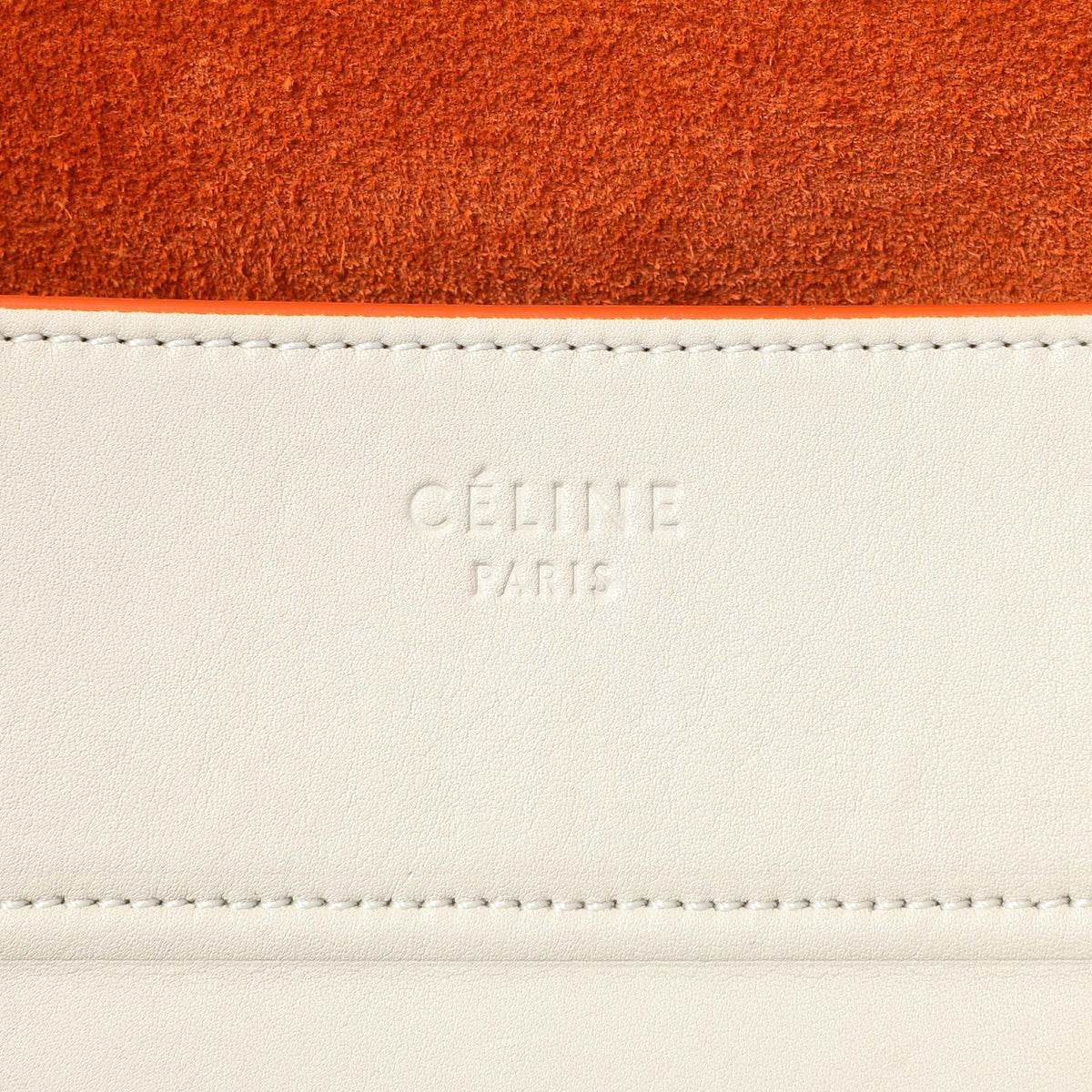 Celine Ivory Supple Calfskin Large Phantom Luggage Handbags Celine