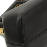 Fendi Black Shiny Nappa Small Fendi First