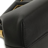 Fendi Black Shiny Nappa Small Fendi First