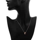 Bulgari 18K Rose Gold Sapphire Tsavorite Roman Sorbets Pendant Necklace Designer Jewellery Bulgari