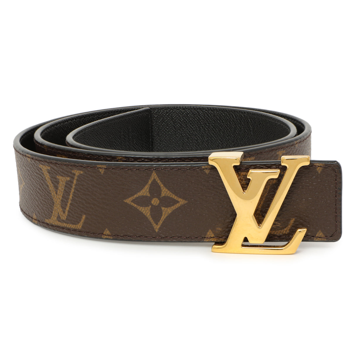 Louis Vuitton Monogram 30mm LV Initiales Reversible Belt