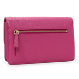 Mulberry Pink Grained Calfskin Small Darley Crossbody Handbags Mulberry