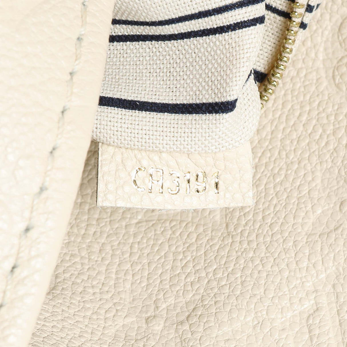 Louis Vuitton White Empreinte Artsy MM Handbags Louis Vuitton