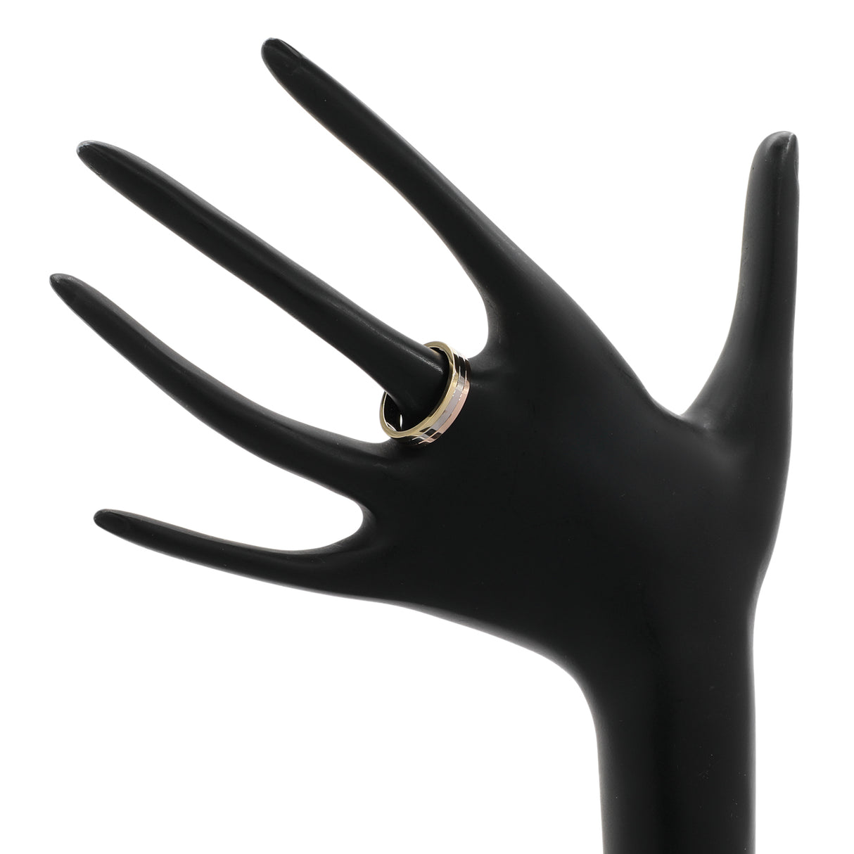 Cartier 18K White Yellow Rose Gold Vendome Louis Cartier Wedding Band Ring Designer Jewellery Cartier