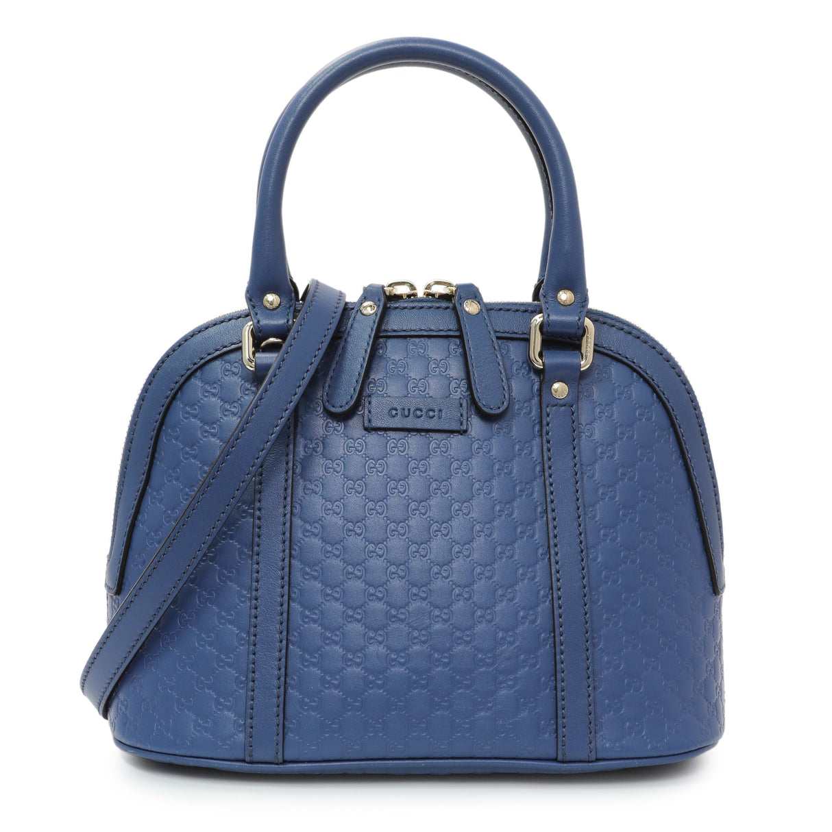 Gucci Blue Microguccissima Mini Dome Bag Handbags Gucci