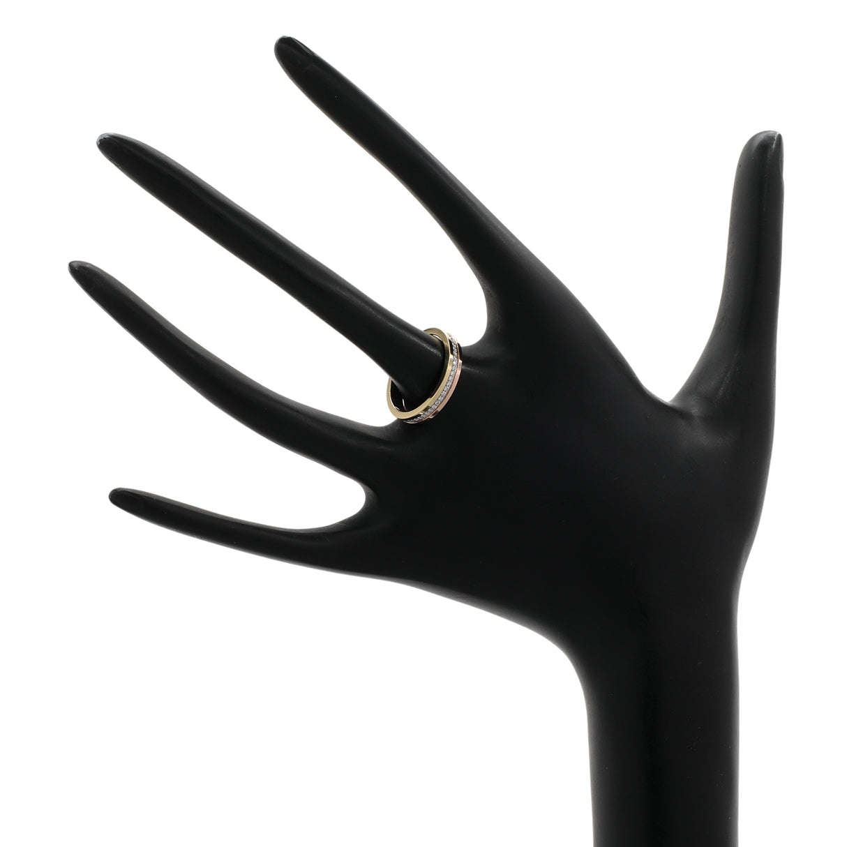 Cartier 18K White Yellow Rose Gold Diamond Vendome Louis Cartier Wedding Band Ring Designer Jewellery Cartier