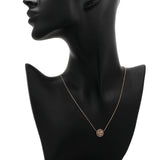 Christian Dior 18K Rose Gold Diamond Pink Opal Rose des Vents Necklace Designer Jewellery Christian Dior