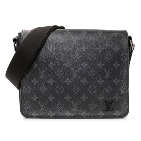 Louis Vuitton Monogram Eclipse District PM Bag Handbags Louis Vuitton