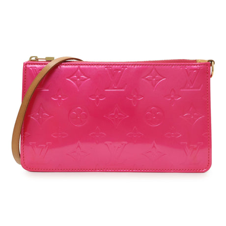 Louis Vuitton Fuchsia Monogram Vernis Lexington Pochette Handbags Louis Vuitton