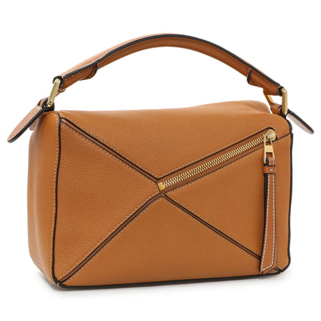 -7 items Tue Sept 22 ⬆️- Loewe Tan Grained Calfskin Small Puzzle Bag Handbags Loewe