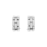 Cartier 18K White Gold Panthere Maillon Earrings Designer Jewellery Cartier