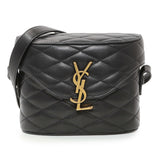 Saint Laurent Black Quilted Lambskin June Box Bag Handbags Saint Laurent