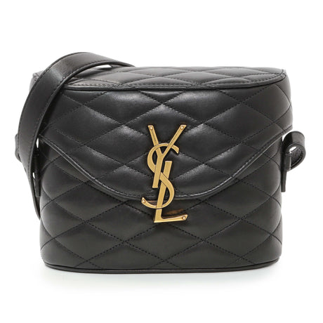 Saint Laurent Black Quilted Lambskin June Box Bag Handbags Saint Laurent