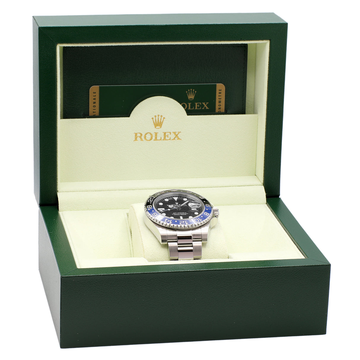 Rolex Stainless Steel GMT Master II Batman 116710BLNR