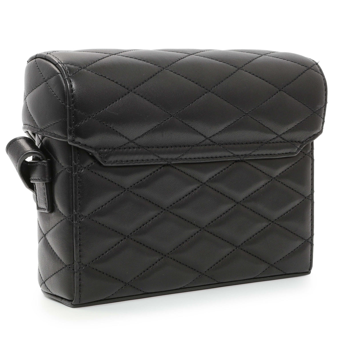 Saint Laurent Black Quilted Lambskin June Box Bag Handbags Saint Laurent
