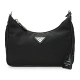 Prada Black Nylon Re-Edition 2005 Shoulder Bag Handbags Prada