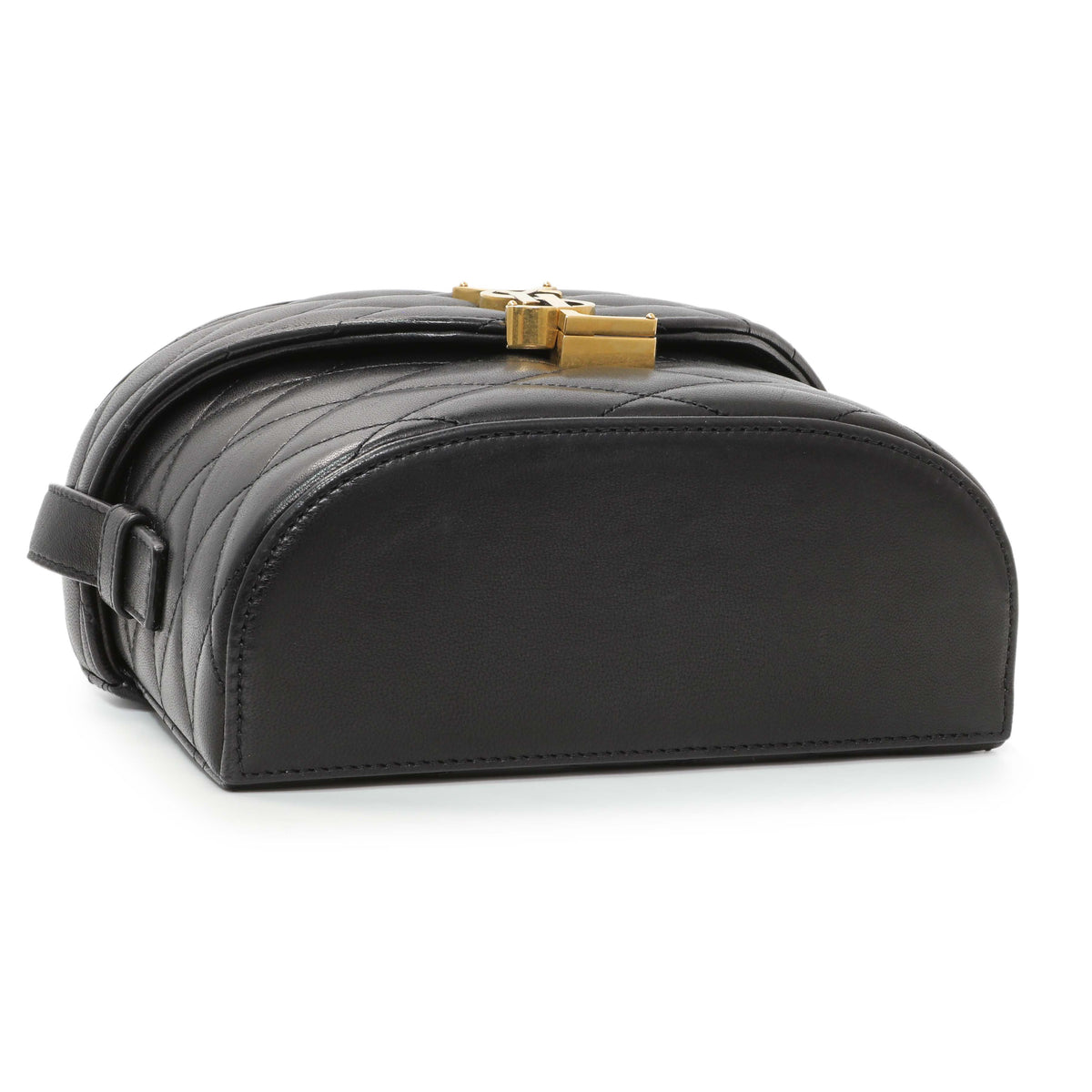 Saint Laurent Black Quilted Lambskin June Box Bag Handbags Saint Laurent
